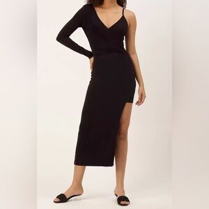 Forever 21 Black Unique Style Dress